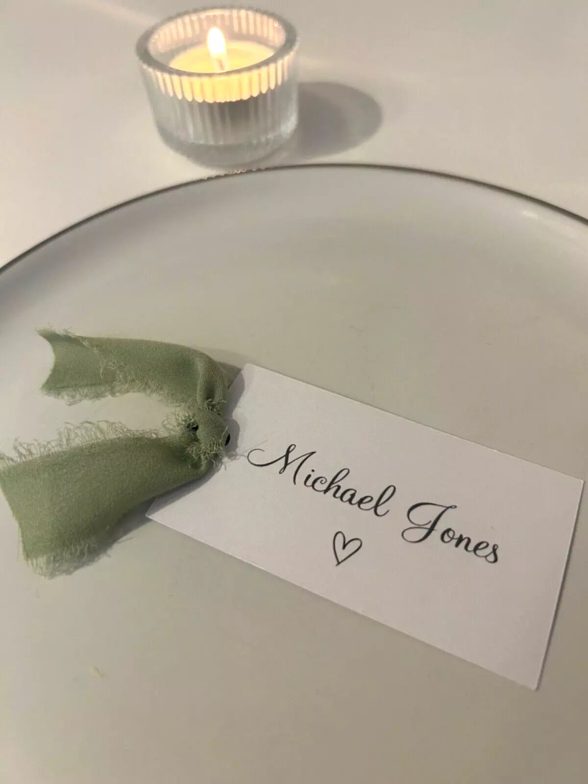 Personalised Place Cards, Table Name Cards for Special Occasions
