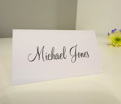 Minimalistic Place Cards, Table Name Cards for Special Occasions